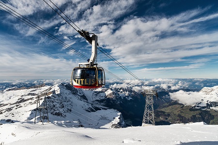 Mt. Titlis: Ride the Rotair